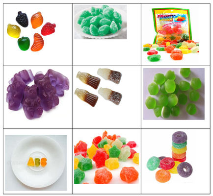 Dây chuyền sản xuất gấu Gummy cho Gummy Making nhà cung cấp