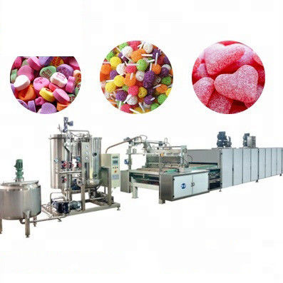 Dây chuyền gửi kẹo Jelly Gummy hoàn toàn tự động nhà cung cấp