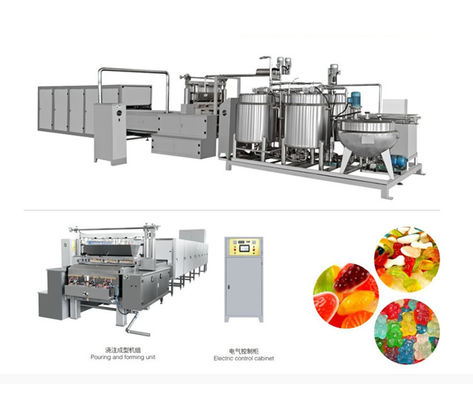 Bánh kẹo cứng Soft Jelly Gummy Candy Making Machine nhà cung cấp