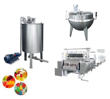 Bánh kẹo cứng Soft Jelly Gummy Candy Making Machine nhà cung cấp