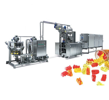 Dây chuyền sản xuất kẹo mềm kẹo dẻo kẹo dẻo nhà cung cấp