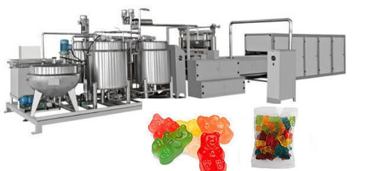 Hoàn toàn tự động Thiết bị sản xuất gấu Gummy nhà cung cấp