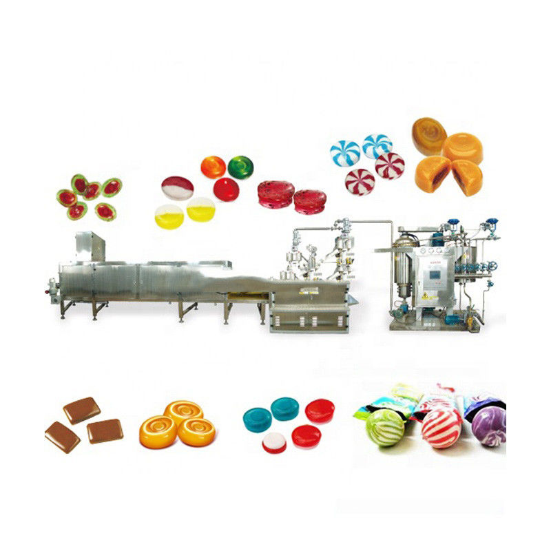 Dây chuyền sản xuất tự động Soft Hard Jelly Candy Making Machine nhà cung cấp